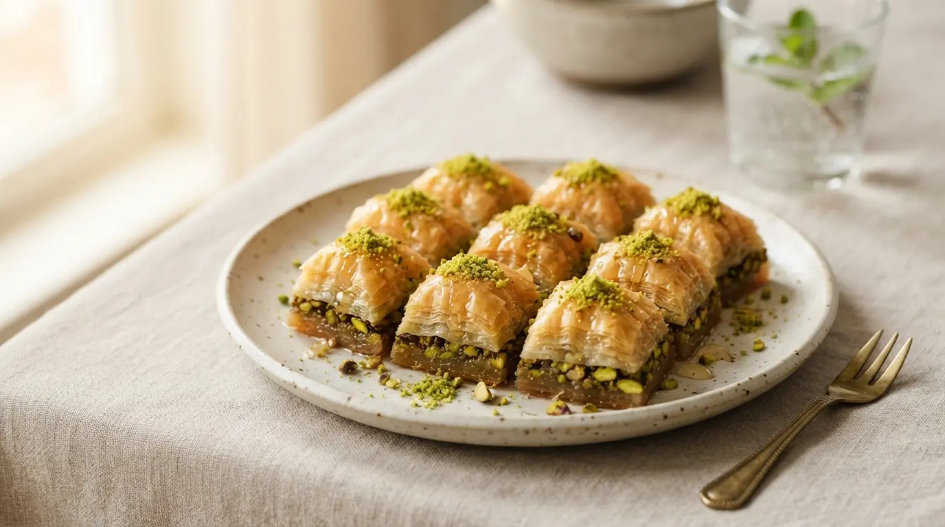 Baklava and Middle Eastern pastry