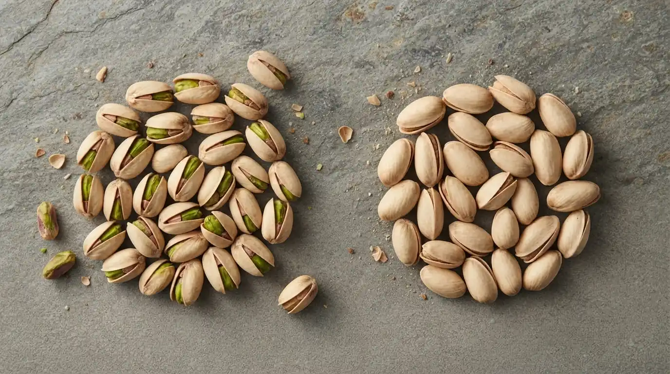 different pistachio